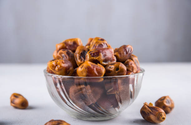 istock Bowl Full Of Dried Dates 1137980808