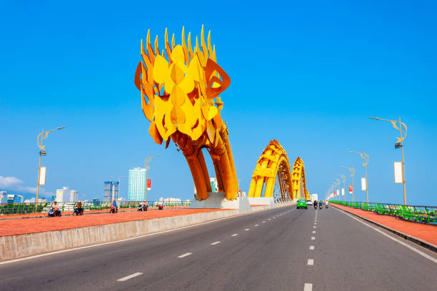 istock Danang Dragon bridge in Vietnam 1137984326