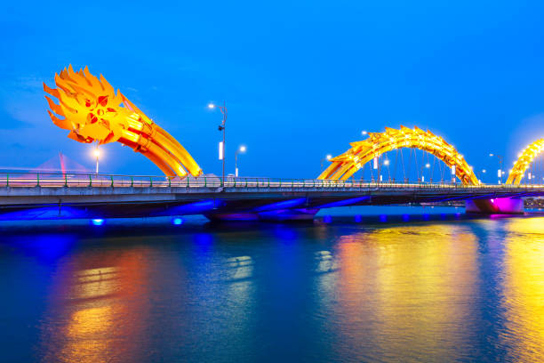 istock Danang Dragon bridge in Vietnam 1137984331