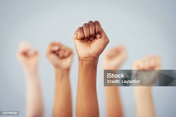 Put The Power Back In Your Hands Stock Photo - Download Image Now - Women, Fist, Hand