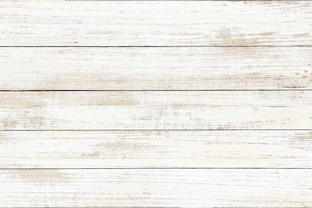 washed wood texture, white wooden abstract light background - wood table old dirty imagens e fotografias de stock