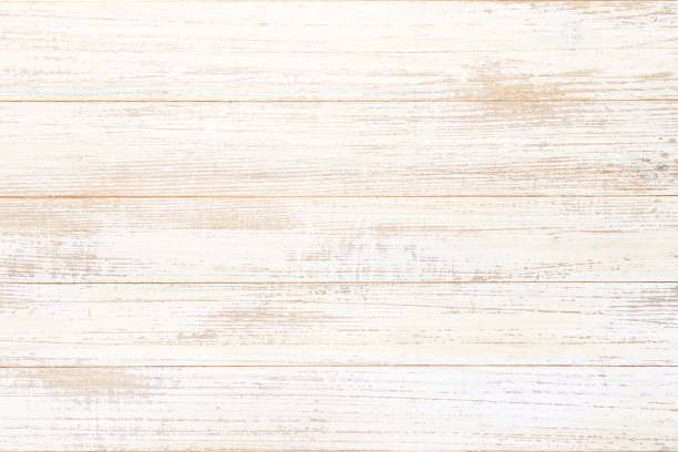 texture de bois lavé, fond de lumière abstraite en bois blanc - varnishing hardwood decking photos et images de collection