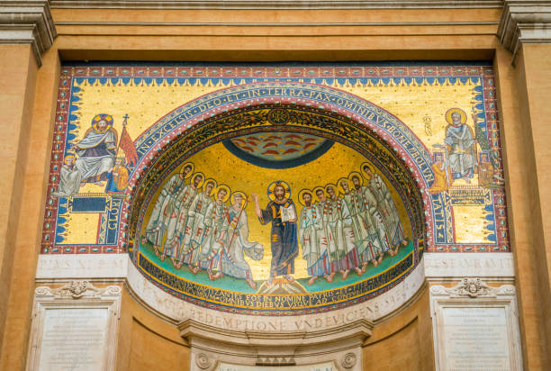 istock The Triclinio Leoniano in Rome, Italy 1137997680