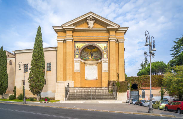 istock The Triclinio Leoniano in Rome, Italy 1137998207