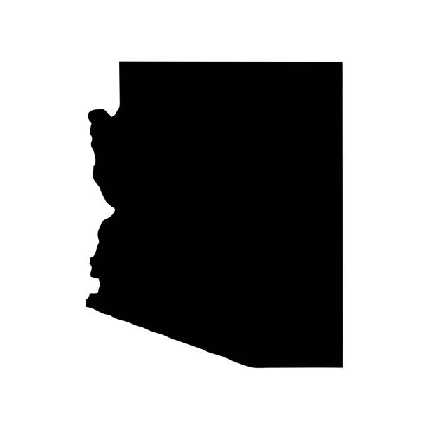 Arizona. State USA Vector. State USA arizona stock illustrations