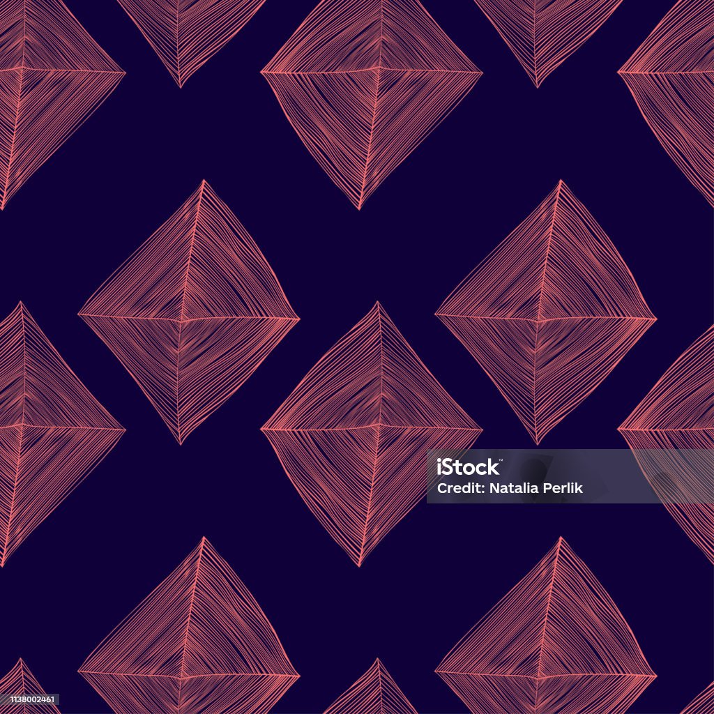 Beautiful Patterns Using Shapes Beautiful Abstract Pattern With Shapes Stock Illustration - Download ...