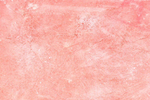 istock Light texture with cracled coral and white paint, shabby chic surface 1138003700