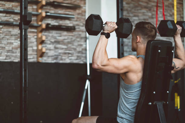istock An athlete lifting heavy weights in a gym 1138004563