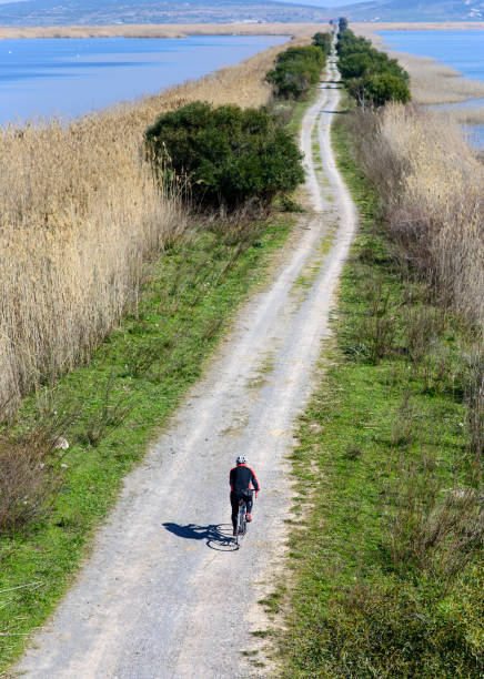man on his bike