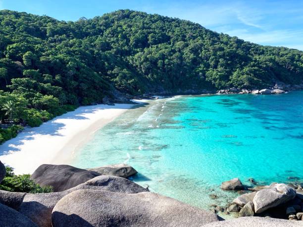istock Beautiful beach at Similan Islands 1138006065