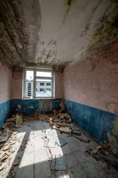 istock interrior of old military building in latvia 1138009514