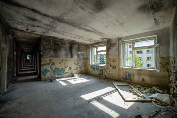 istock interrior of old military building in latvia 1138009521
