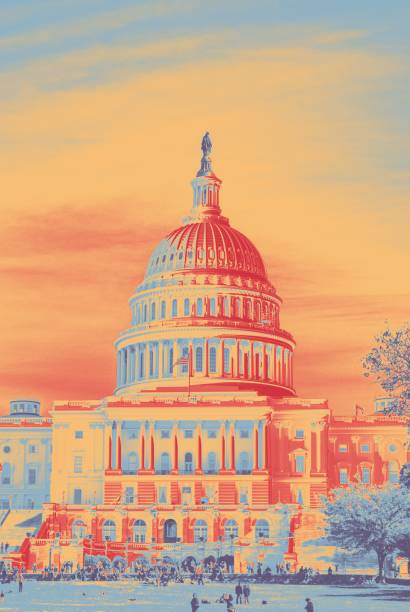 istock South view of US Capital Building with Gradient filter 1138017883