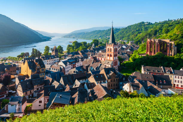 istock Bacharach old town in Germany 1138018567