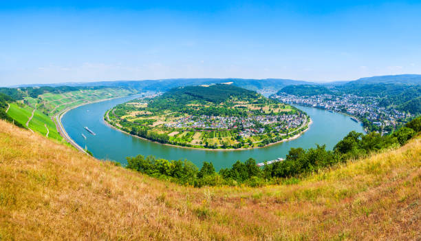 istock Boppard town aerial view, Germany 1138018570