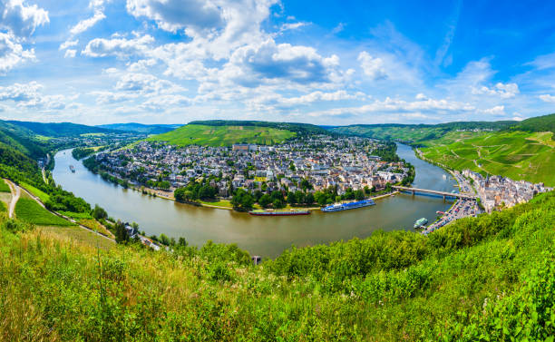 istock Bernkastel Kues aerial view, Germany. 1138018670