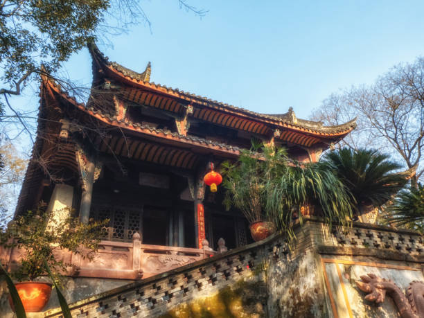 Qing Yang Gong Temple (Green Goat Palace) in Chengdu, China