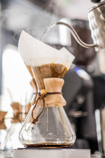 istock Barista Making Coffee in Glass Carafe 1138021101