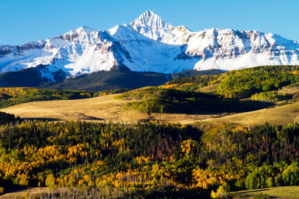 istock Snow Capped Rugged San Juan Mountains in Colorado at Fall 1138024230