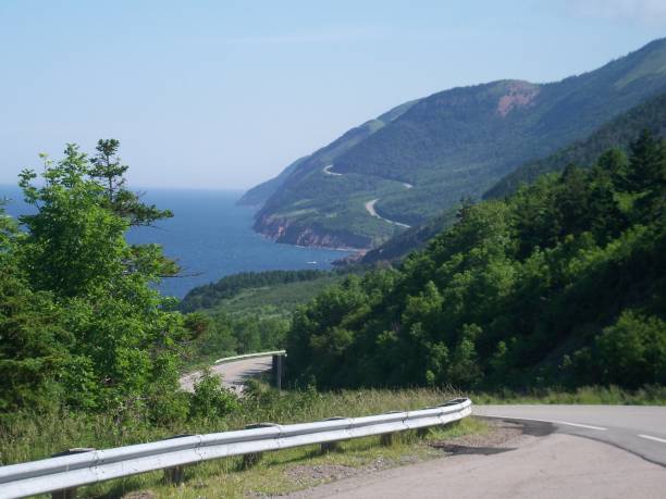 istock Winding Coastal Road on Cabot Trail 1138025672