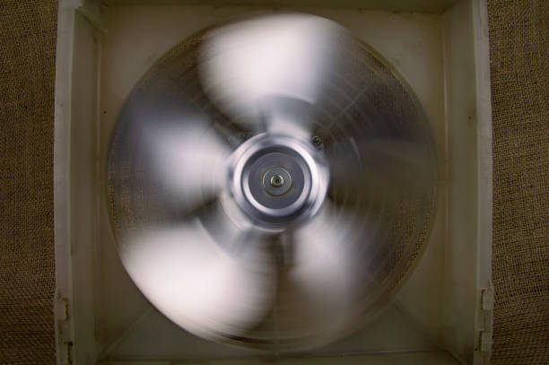 Rotating fan blowing cooling system - repair of refrigerators, air conditioners