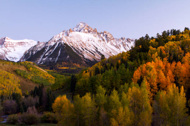 istock Autumn in the Rocky Mountains Evening Sun Colorado 1138028213