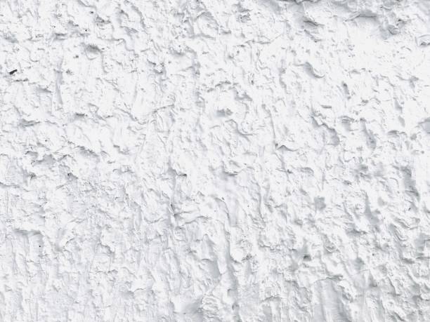 istock Background and texture of rustic finish in white paint 1138039441