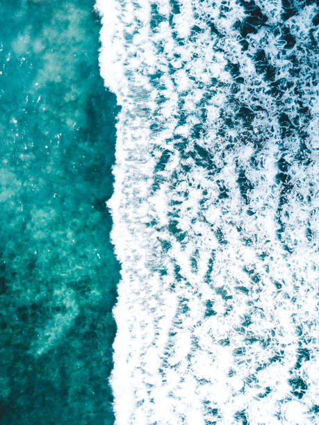 istock Top down shot of a wave in the ocean 1138040966