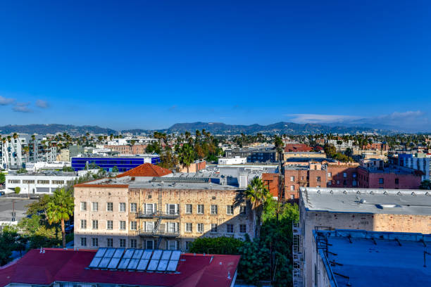 istock Aerial View Los Angeles, California 1138058848
