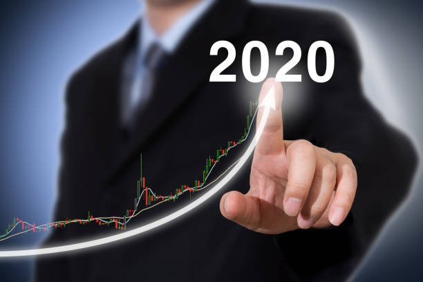 istock Development and growth 2020 year concept. Businessman new year concept. 1138058863