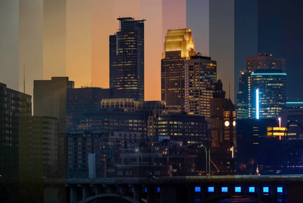 istock Minneapolis Timeslice Day to Night 1138064601
