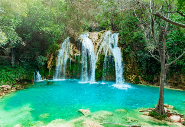 istock Waterfall, Chiflon Cascades, Chiapas, Mexico 1138068250