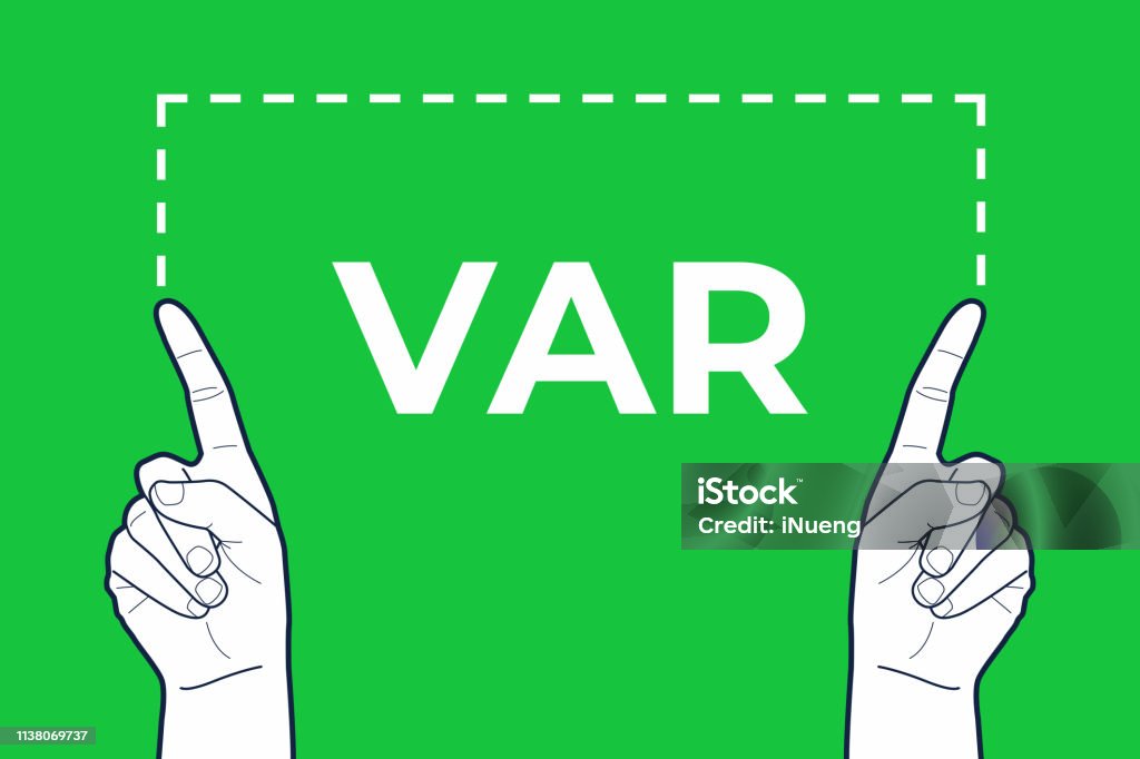 Wasit Var Tanda Tangan Wasit Var Ilustrasi Stok - Unduh Gambar Sekarang ...
