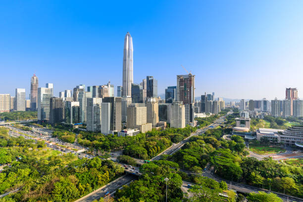 istock Shenzhen Futian Central Business District Skyline 1138069907