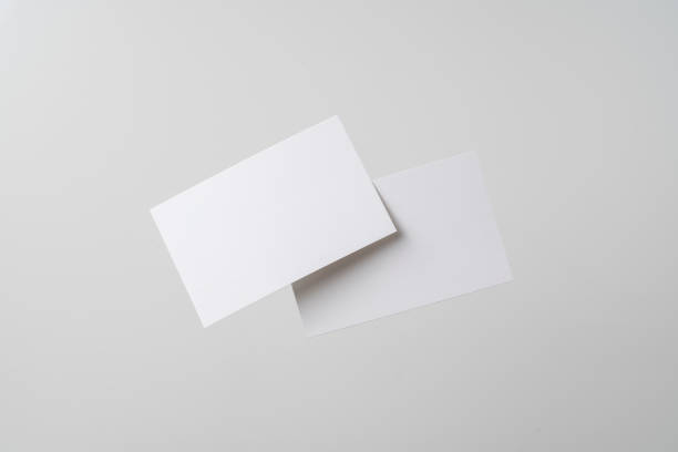 istock front view of white business card isolated on white 1138072547