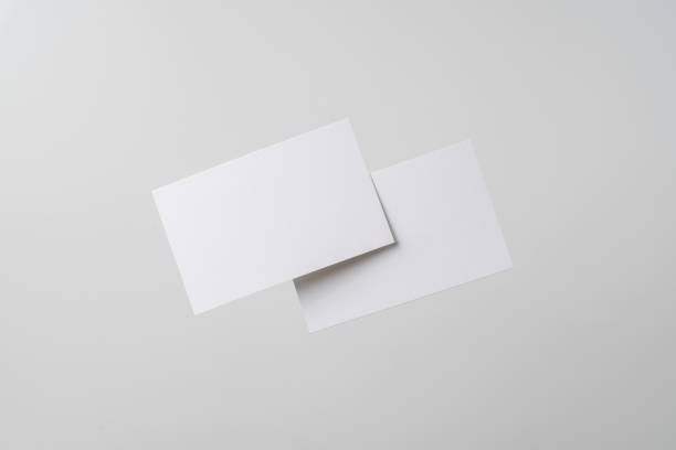 istock front view of white business card isolated on white 1138073053