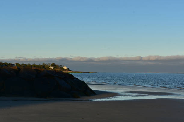 istock Breathtaking Seascape of Orleans Beach on Cape Cod 1138073055