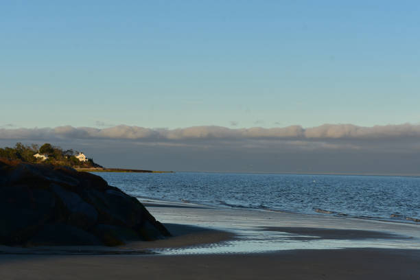 istock Breathtaking Seascape of Orleans Beach on Cape Cod 1138073056