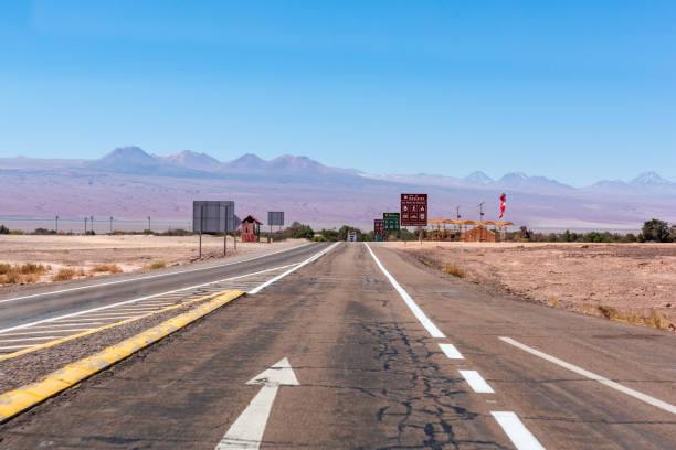 istock The road going to Valle del Arcoiris in San Pedro de Atacama, Chile (Rainbow Valley) 1138086406