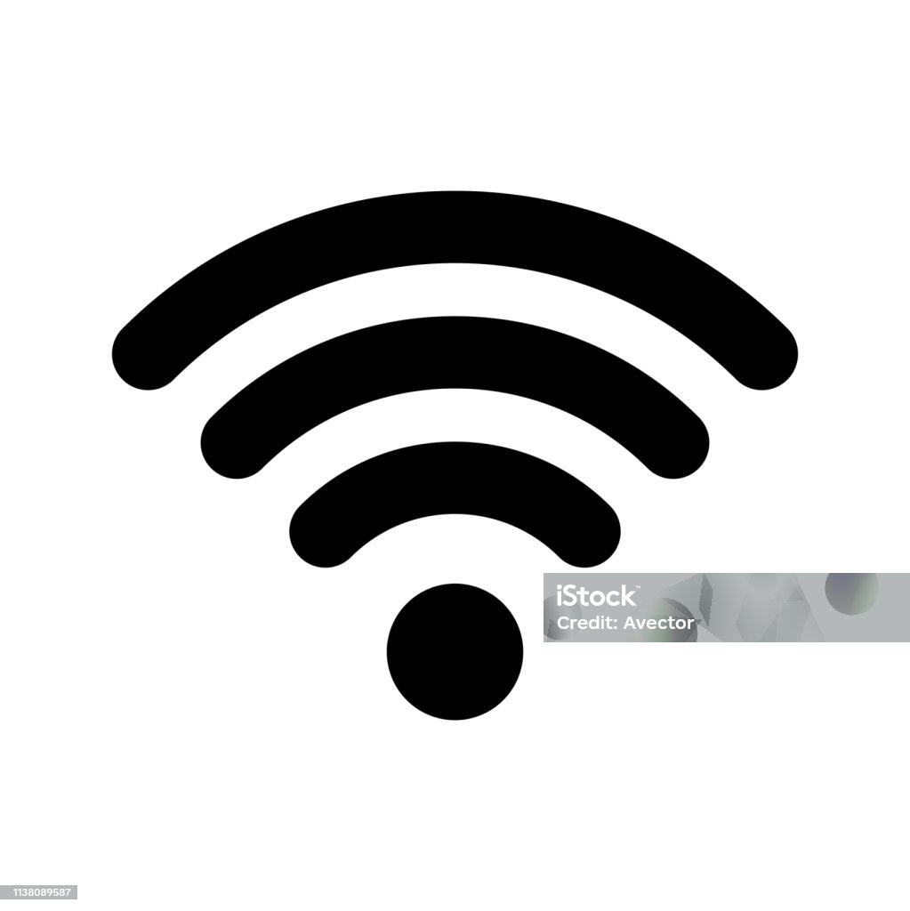 Biểu Tượng Internet Wifi Truy Cập Wifi Wlan Vector Dấu Hiệu Tín ...