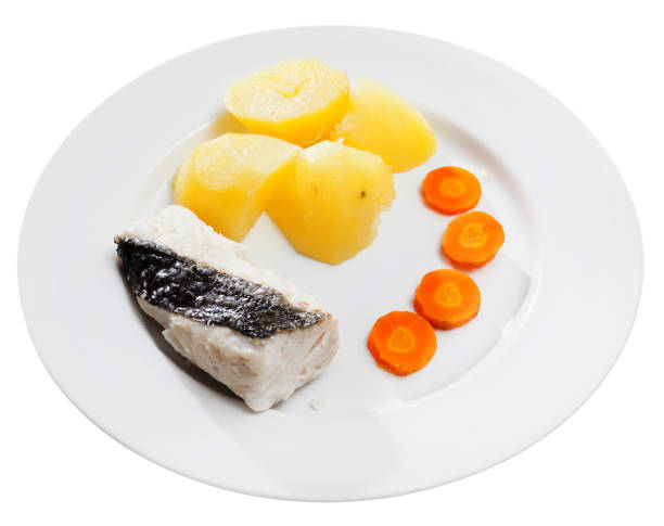 istock Pollock prepared on steam. Diet food 1138092522