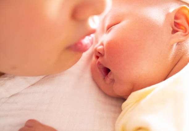 istock Mother with newborn baby 1138095033