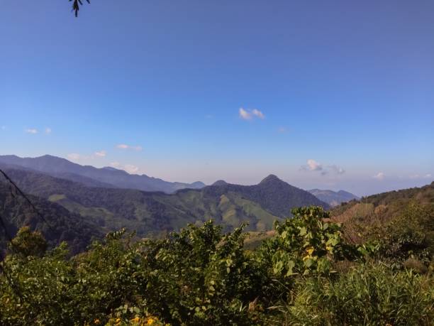 istock Beautiful mountains and blue skies 1138095193