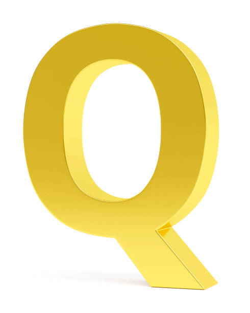 istock Golden letter Q. Collection. 1138097006