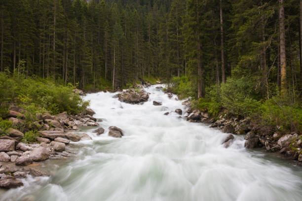 istock View Alpine inspiring Krimml waterfall in mountains 1138097366