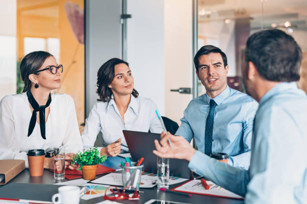 istock Company leaders on a meeting 1138105733