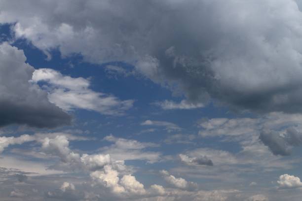 istock beautiful bright heavy clouds on the sky for using in design as background. 1138107669