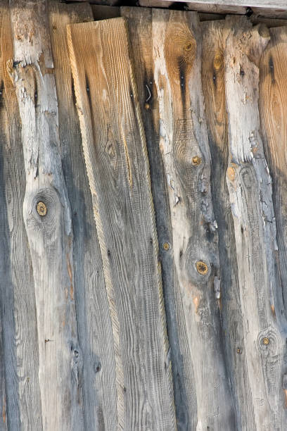 istock Texture of an old wooden wall 1138113121