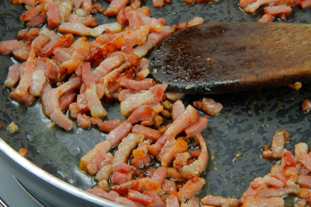 istock Bacon in a frying pan 1138113927