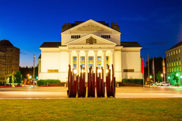 istock Duisburg Theatre opera house, Germany 1138123433